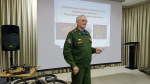 Практика плюс теория: в Апшеронске провели занятия по ознакомлению с трофейным и отечественным оружием, обмундированием и средствами массового поражения