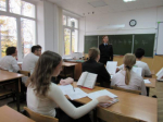 В Апшеронском районе полицейские провели уроки по профориентации для школьников