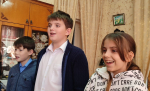 Ребята апшеронского социального центра навестили ветерана войны