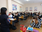 В Апшеронском лесхоз-техникуме сотрудники МЧС и Госавтоинспекции провели профилактическое мероприятие