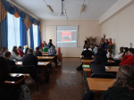 В Апшеронском лесхоз-техникуме сотрудники МЧС и Госавтоинспекции провели профилактическое мероприятие