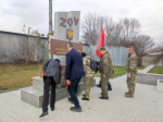 Апшеронские участники «Боевого братства» возложили цветы к памятнику участникам СВО