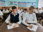 Ученики школы №2 стали участниками Международной акции «Тест по истории Великой Отечественной войны»