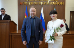 Сегодня восемь жителей Апшеронского района удостоены высоких наград Законодательного Собрания Краснодарского края