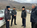 Сотрудники Госавтоинспекции Апшеронского и Майкопского районов обсудили организацию работы в новогодние праздники