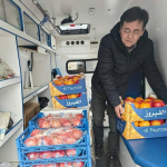 Новогодние подарки с пожеланиями отправились из Апшеронска в госпиталь бойцам СВО