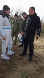 Сегодня на очистку анапского пляжа Витязево приехала очередная группа из Апшеронского района