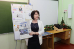 Урок «Разговоры о важном» в 9 классе гимназии №5 Апшеронска посвятили Дню печати и журналистике