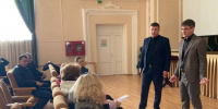 Сегодня состоялась встреча представителей администрации города Апшеронска и АО «Водоканал Апшеронского района» с активом Северо-западного микрорайона и представителями Совета ТОС №1 - Газета Апшеронский рабочий