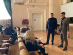 Сегодня состоялась встреча представителей администрации города Апшеронска и АО «Водоканал Апшеронского района» с активом Северо-западного микрорайона и представителями Совета ТОС №1