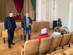 Сегодня состоялась встреча представителей администрации города Апшеронска и АО «Водоканал Апшеронского района» с активом Северо-западного микрорайона и представителями Совета ТОС №1
