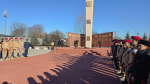 В Апшеронске сегодня, в День освобождения Апшеронского района от немецко-фашистских захватчиков далекой зимой 1943 года, состоялась церемония возложения цветов