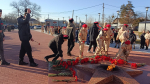В Апшеронске сегодня, в День освобождения Апшеронского района от немецко-фашистских захватчиков далекой зимой 1943 года, состоялась церемония возложения цветов