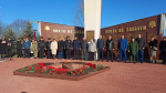 В Апшеронске сегодня, в День освобождения Апшеронского района от немецко-фашистских захватчиков далекой зимой 1943 года, состоялась церемония возложения цветов