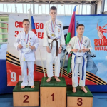 Команда апшеронского спортклуба «Тигр» — бронзовые призеры первенства по всестилевому каратэ