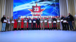 Большой праздничный концерт «Непобедимая и легендарная» прошел сегодня в зале Межпоселенческого центра развития культуры Апшеронска