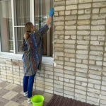 В учреждениях ЦРБ Апшеронского района провели субботники