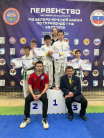 Тхэквондисты апшеронской спортшколы «Олимп» привезли медали с Первенства Белореченского района