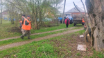 На улицах Апшеронска продолжаются плановые работы по благоустройству