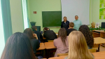 Полицейские совместно с общественниками провели беседы со студентами техникума