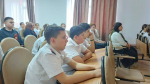 Два урока мужества прошли в Апшеронском районе с участием бойца специальной военной операции