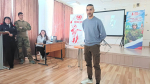Два урока мужества прошли в Апшеронском районе с участием бойца специальной военной операции