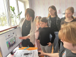 Учащиеся лицея №1 города Апшеронска узнали, как выпускается районная газета