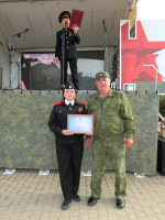 Апшеронские казаки побывали на расширенном фестивале молодежи