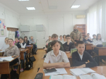 Автор хитов об СВО побывал в школе №2 города Апшеронска на уроке мужества