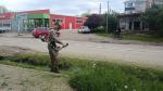 Казаки принимают участие в борьбе с сорной растительностью в Апшеронске