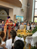 Акцию «Свеча памяти» провели в храме хутора Николаенко