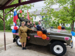 Юные актеры православного театра «Ардалион» активно участвовали в праздновании Дня Победы в Хадыженске
