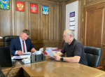 Глава Апшеронского городского поселения Сергей Андруха проконтролировал выполнение работы по благоустройству