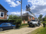 Глава Апшеронского городского поселения Сергей Андруха проконтролировал выполнение работы по благоустройству