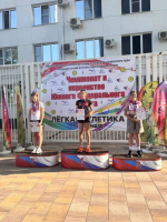 Апшеронцы стали серебрянными и бронзовыми призёрами Первенства ЮФО по легкой атлетике