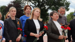 Представители краевой патриотической экспедиция «ZА НАШИХ» побывали в Апшеронске на мемориале «Вечный огонь»