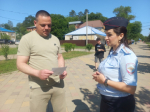 В Апшеронском районе сотрудники полиции совместно с общественниками провели с населением профилактические беседы на тему дистанционного мошенничества