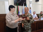 В Апшеронске вручили удостоверения ветеранам боевых действий