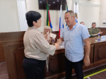 В Апшеронске вручили удостоверения ветеранам боевых действий
