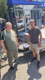 Команда Народного Штаба доставила очередной гуманитарный груз на Запорожье