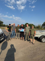Команда Народного Штаба доставила очередной гуманитарный груз на Запорожье