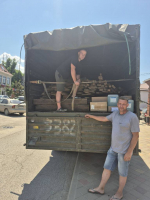 Команда Народного Штаба доставила очередной гуманитарный груз на Запорожье