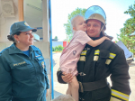 В гостях у апшеронских огнеборцев побывали воспитанники детского сада
