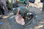 Апшеронское районное казачье общество завоевало третье место в командном зачёте на военно-полевых сборах Майкопского казачьего отдела