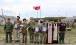 Апшеронское районное казачье общество завоевало третье место в командном зачёте на военно-полевых сборах Майкопского казачьего отдела