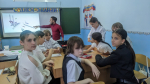 С 1 сентября в школе №11 села Черниговского стартовали необычные уроки — здесь работает мобильный технопарк «Кванториум»