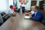 Глава Апшеронского района Алексей Передереев провёл рабочую встречу с представителями АО «Газпром Газораспределение Краснодар»