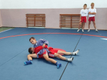 Юным спортсмены школы №23 станицы Кабардинской стали чемпионами Апшеронского района по самбо