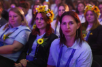 Советник по воспитанию Новополянской школы №28 Виолетта Метелева представляет Апшеронский район на форуме в Волгограде