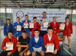 Соревнования по самбо среди школьников на Кубок Губернатора Краснодарского края прошли в Апшеронске